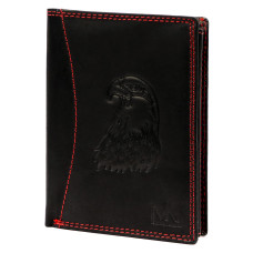 Pánská peněženka Money Kepper CDD 5601 EAGLE černá, červená