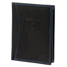 Pánská peněženka Money Kepper CDD 5601 WILD WEST černá, modrá