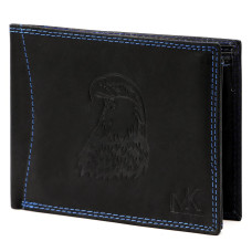 Pánská peněženka Money Kepper CDD 5600 EAGLE černá, modrá