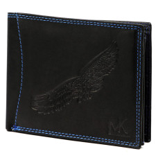 Pánská peněženka Money Kepper CDD 5600 BIRD černá, modrá