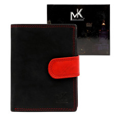 Pánská peněženka Money Kepper SN5601B RFID černá, červená