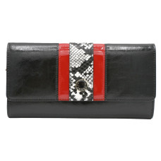 Dámská peněženka Peterson PTN ST-415 SNAKE černá