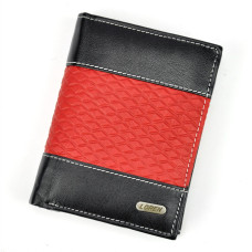 Pánská peněženka Loren N4-DDG černá, červená