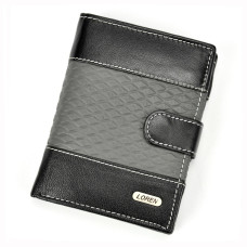 Pánská peněženka Loren N4L-DDG černá, šedá