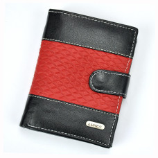 Pánská peněženka Loren N4L-DDG černá, červená