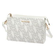 Dámská kabelka Gian Marco Venturi GMV 9096 bílá