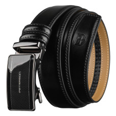 Pánský pásek Peterson PTN A018-AS BLACK 135