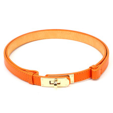 Dámský pásek Luka PASEK 26-030 DOLLARO oranžová