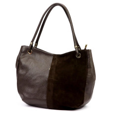 Dámská kabelka Luka 26-089 tmavě hnědá