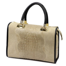 Dámská kabelka Luka 25-088 CROCO taupe