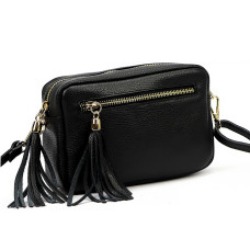 Dámská kabelka Luka 20-030 DOLLARO GOLD černá