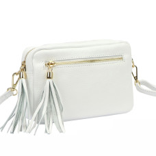 Dámská kabelka Luka 20-030 DOLLARO GOLD bílá