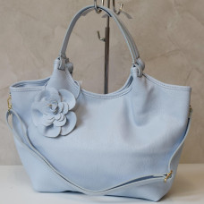 Dámská kabelka Luka 26-031 DOLLARO + FLOWER modrá