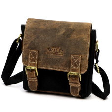 Pánské crossbody Wild AW-S22-MHC černá, hnědá