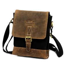 Pánské crossbody Wild AW-MN9-MHC černá, hnědá