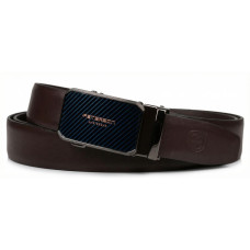 Pánský pásek Peterson PTN A016 D.BROWN 125