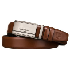 Pánský pásek Peterson PTN A006 BROWN 125