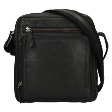 Lagen PÁNSKÁ KOŽENÁ CROSSBODY DECLAN ČERNÁ