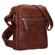 Lagen PÁNSKÁ KOŽENÁ CROSSBODY CALLAN HNĚDÁ