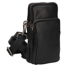 Lagen KOŽENÁ MINI CROSSBODY RAY ČERNÁ