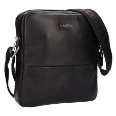 Lagen KOŽENÁ CROSSBODY BRIO ČERNÁ