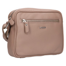 Lagen DÁMSKÁ KOŽENÁ KABELKA CLARA BÉŽOVÁ