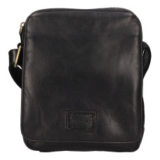 Lagen KOŽENÁ CROSSBODY LEWIS ČERNÁ