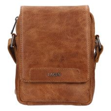 Lagen PÁNSKÉ KOŽENÉ CROSSBODY ELLIOT CAMEL