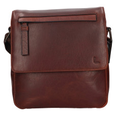 Lagen PÁNSKÁ KOŽENÁ CROSSBODY ARTUR HNĚDÁ