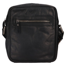 Lagen PÁNSKÁ KOŽENÉ CROSSBODY ROWAN ČERNÁ