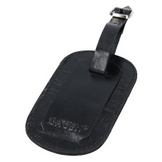 Lagen UNISEX KOŽENÁ VISAČKA NA KUFR KAJA ČERNÁ