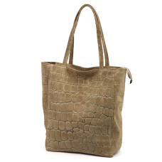 Dámská kabelka Luka 26-084 CROCO taupe