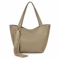 Dámská kabelka LOCCA MILANO LM-006 taupe