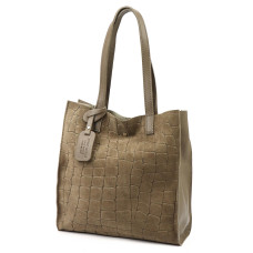 Dámská kabelka Luka 25-041 CROCO taupe