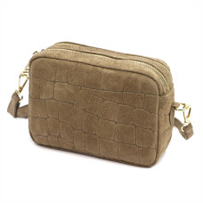 Dámská kabelka Luka 25-011 CROCO taupe