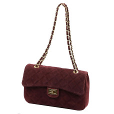 Dámská kabelka Camilla PREMIUM 10.017 MIDI bordó