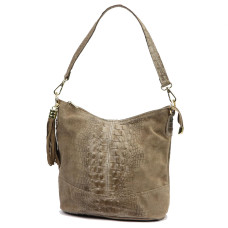 Dámská kabelka Luka 26-027 CROCO taupe
