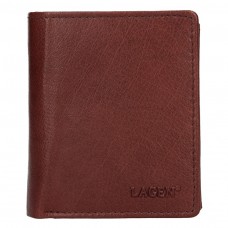 Lagen pánská peněženka kožená 02310004-hnědá - BRN