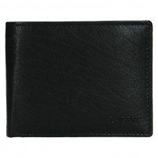 Lagen pánská peněženka kožená W-8053 - černá - BLK