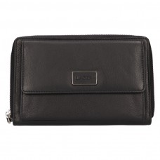 Lagen dámská peněženka kožená -kabelka BLC/5425-černá/black