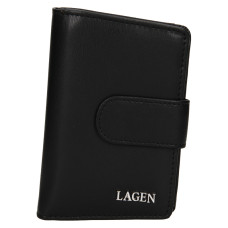 Lagen dámská peněženka kožená 50313 - černá - BLK