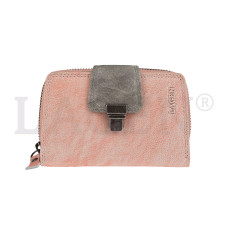 Lagen dámská peněženka kožená - 4495-oranžová/šedá - orange/taupe
