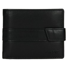 Lagen pánská peněženka kožená V-03-černá - BLK