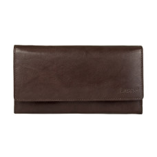 Lagen dámská peněženka kožená V-40 - tmavě hnědá - D.BRN