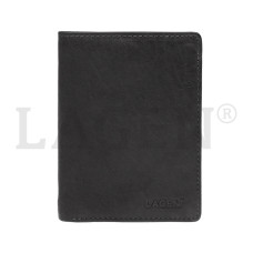 Lagen pánská peněženka kožená 2103/E - černá - BLK
