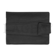 Lagen pánská peněženka kožená V-98/E - černá - BLK