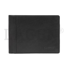 Lagen pánská peněženka kožená 7176/E - černá - BLK