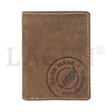 Lagen pánská peněženka kožená 5096/C - hnědá - BRN