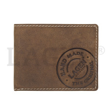 Lagen pánská peněženka kožená 5097-hnědá - BRN