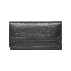 Lagen dámská peněženka kožená W-2025/T-černá - BLK